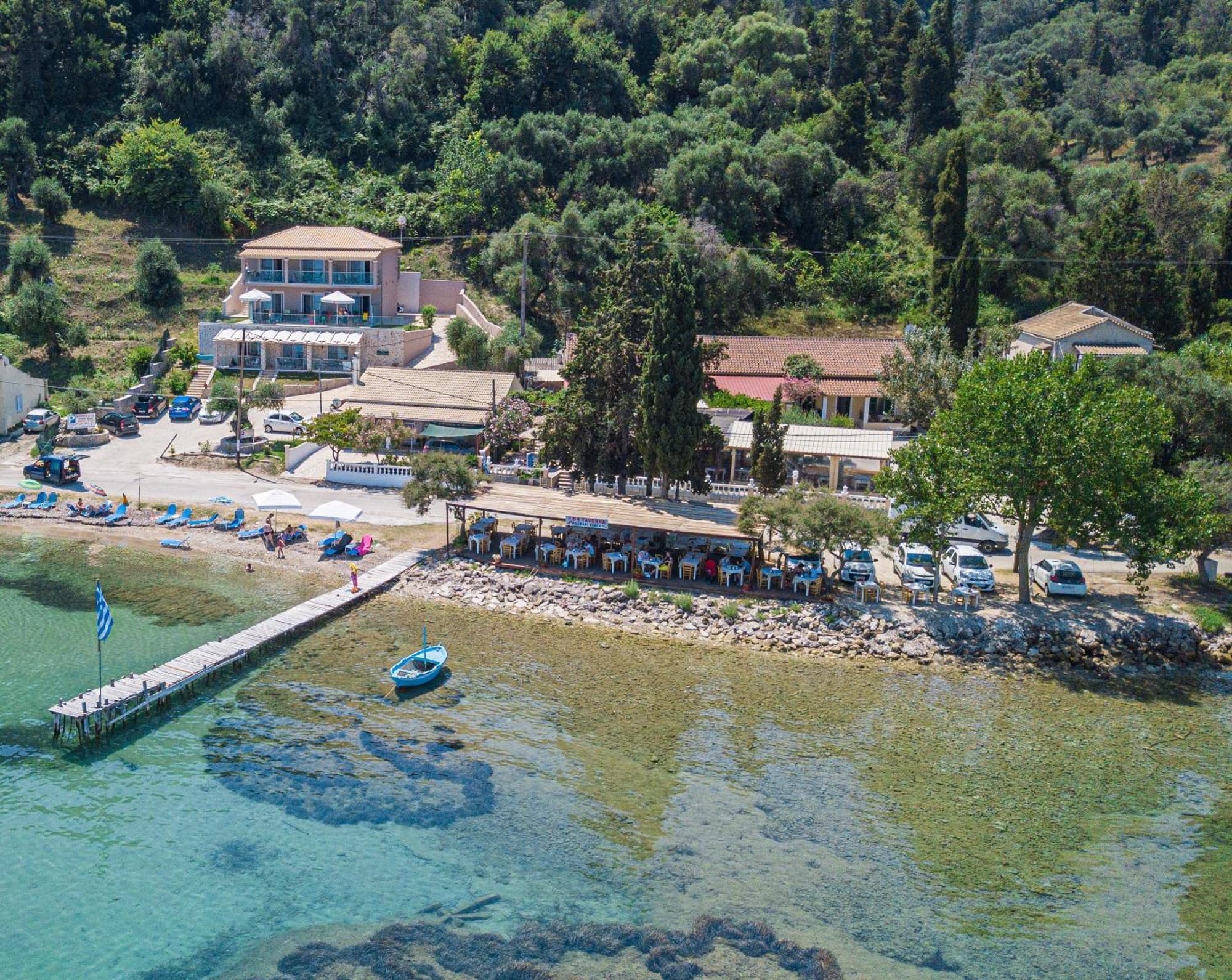 Villa Boukari Beach Mpoukaris Exteriér fotografie